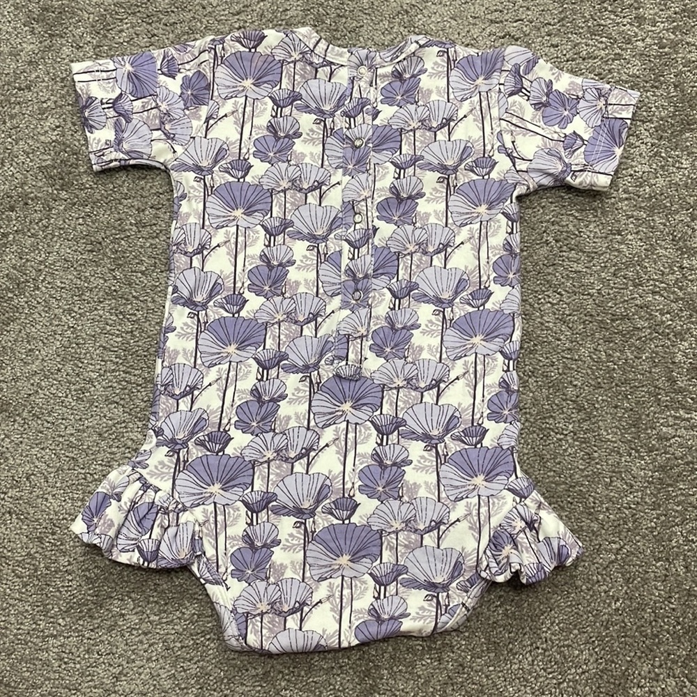 Kate Quinn Small Purple Poppy Ruffle Leg - Picture 5 of 7